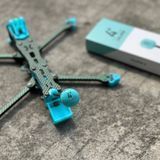 Антена Foxeer FPV Lollipop 5,8 ГГц, RHCP, SMA, пряма, 150 мм (зеленувато-синя) - 2 штуки 60 фото