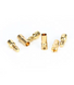 Коннектор AMASS 4 mm Gold Connector male+female (длина папа 15,5 мм) 4-15-5 фото 2