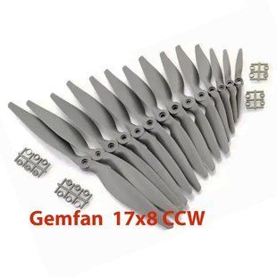 Gemfan APC-style Nylon Propeller 17x8 CCW 170080 фото