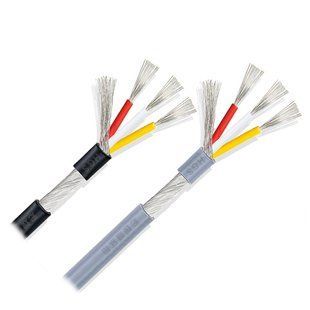 Кабель сигнальний UL2547 3х24AWG (11*0.14) ПВХ сірий 3-24AWG фото