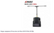 JR Emax Aeris Link Micro ELRS 915 Mhz 2W DjFly модуль передавача  9152 фото 7