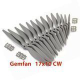 Пропелер Gemfan APC-style Nylon Propeller 17x10 CW 1710 фото
