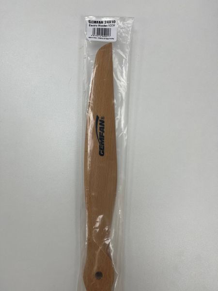 Пропелер Gemfan Electric Wooden 24&times;10 дерев'яний CCW 2410electric фото